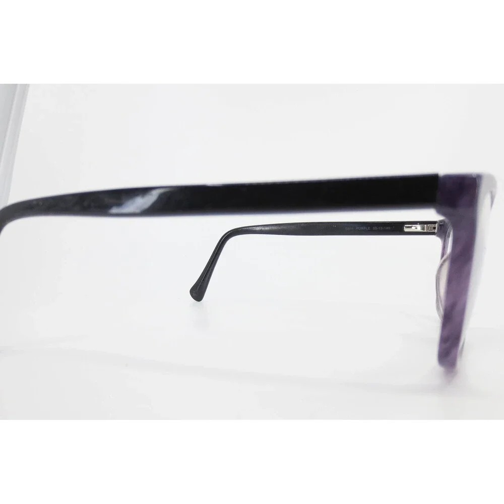 Lucky Brand D511 Purple Marbled Cat Eye Eyeglasses Frames 55-15-140 Womens